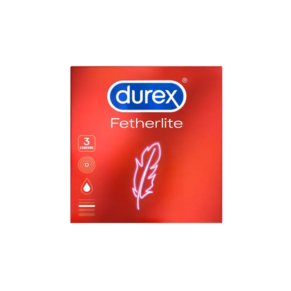 Durex Fetherlite Condoms 3s