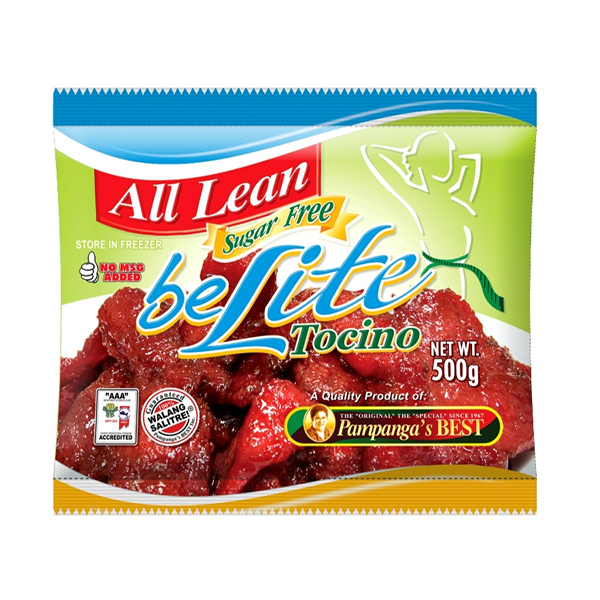 Pampanga'S Best Belite Sugar Free Tocino 500G