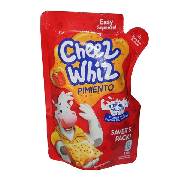 Kraft Cheez Whiz Pimiento 110g