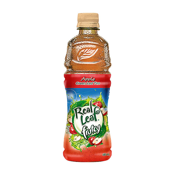Real Leaf Fruity Apple 480ml