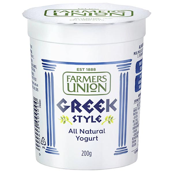 Farmers Union Greek Style Yogurt 200g