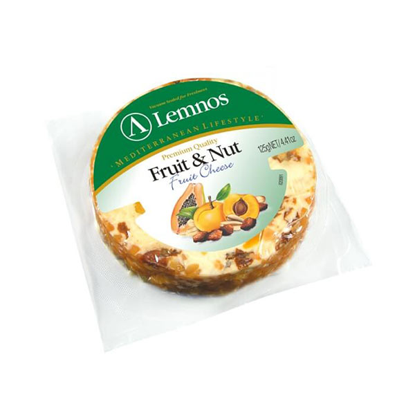 Lemnos Fruit Cheese Fruit & Nut 125g