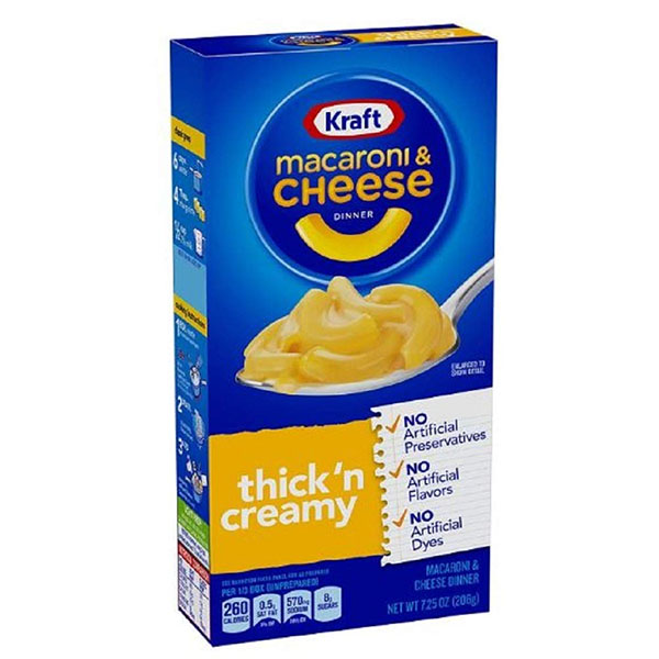 Kraft Thick and Creamy Macaroni Cheese 7.25oz