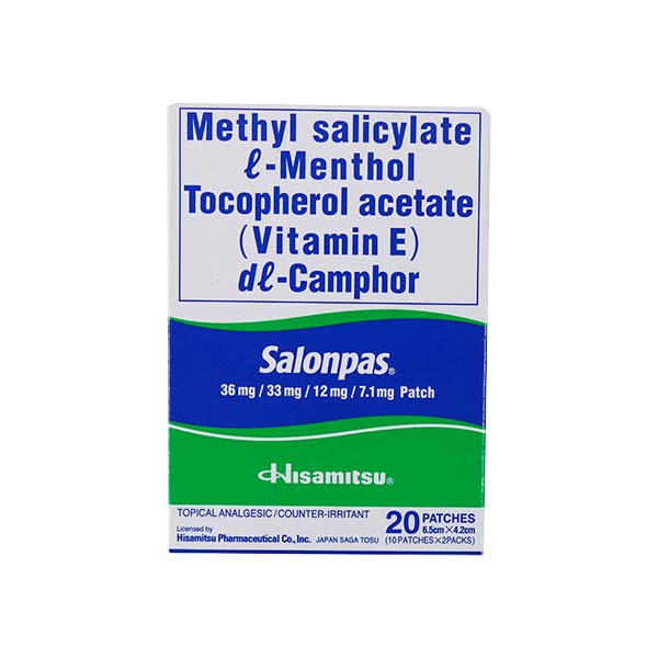 Salonpas Patch 20s - Pack
