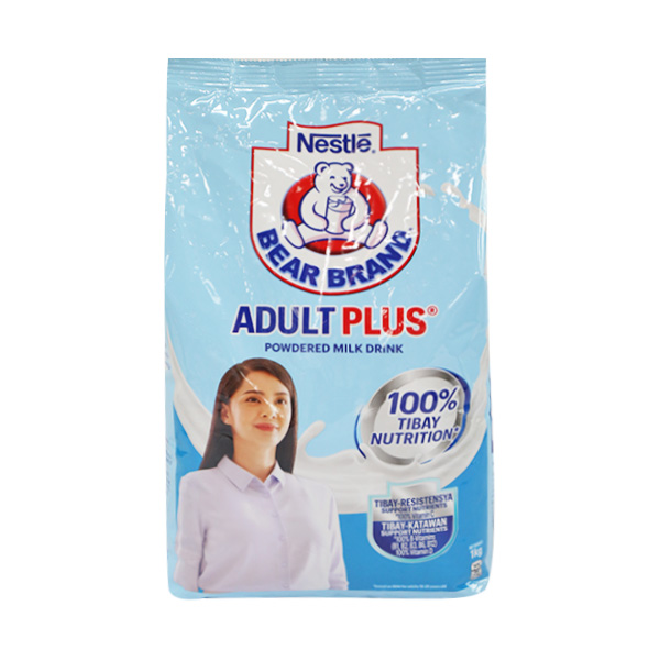 Nestlé Bear Brand Adult Plus Powdered Milk Drink 1kg
