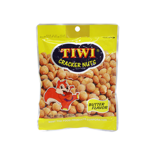 Tiwi Cracker Nuts Butter 80g