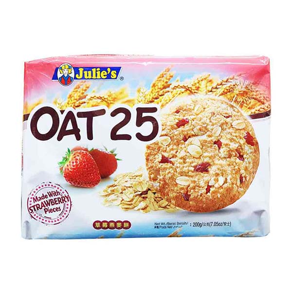 Julie's Oat 25 Strawberry 200g