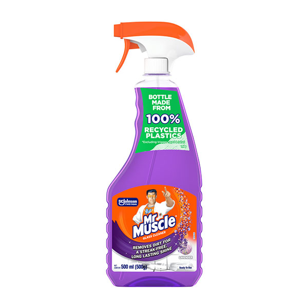 Mr. Muscle Glass and Multi-Surface Cleaner Primary Lavender 500ml