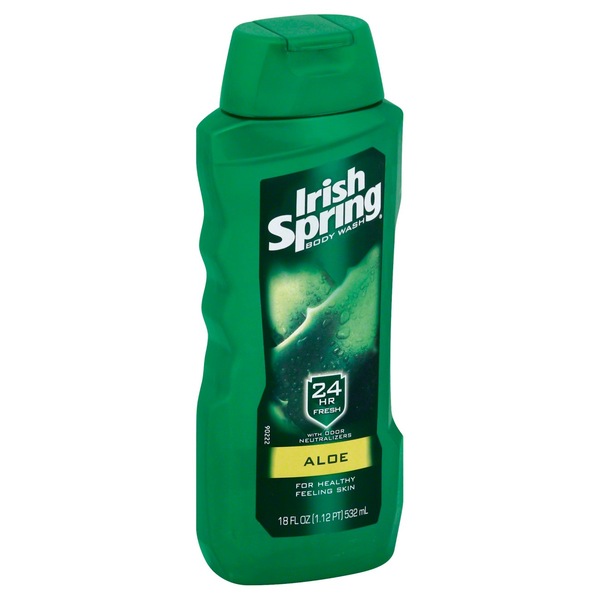 Irish Spring Body Wash Aloe 18Oz