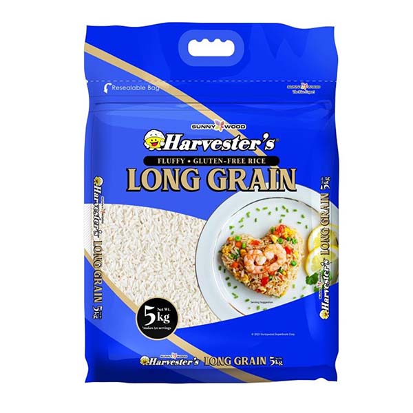 Harvester's Long Grain Rice 5kg