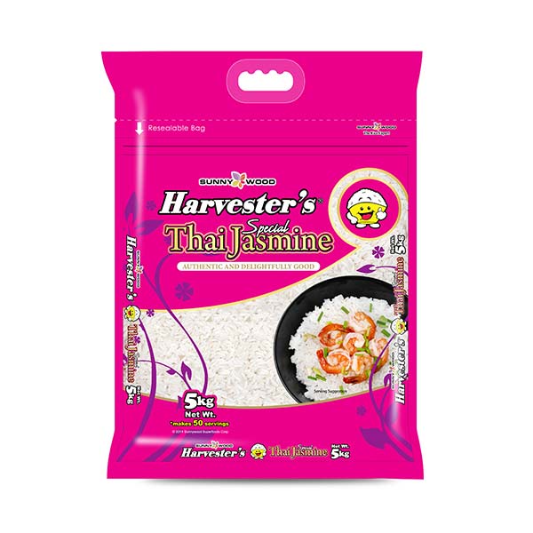 Harvester's Thai Jasmine Rice 5kg