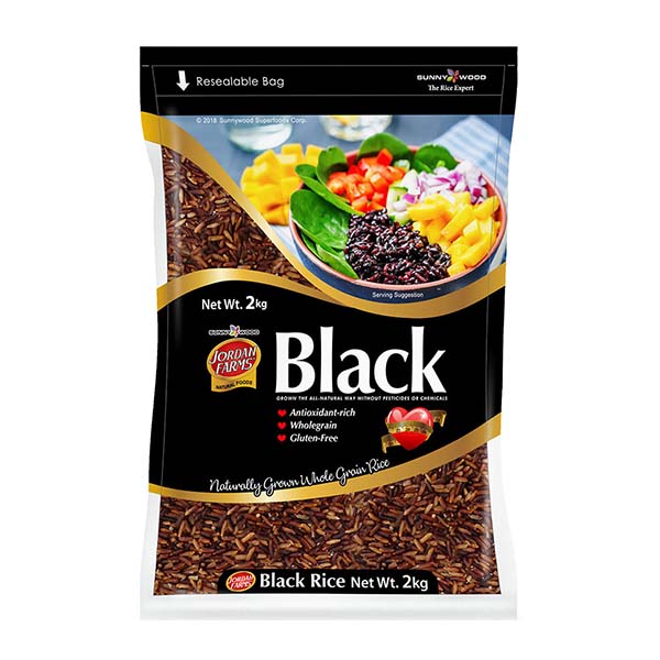 Jordan Farms Black Rice 2kg