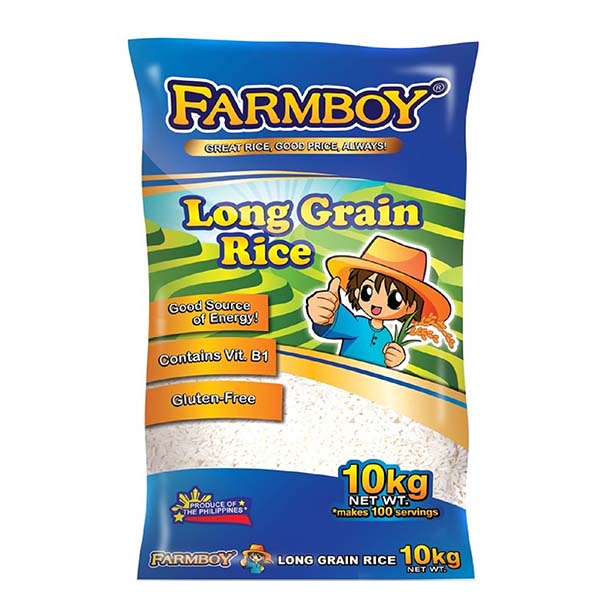 Farmboy Long Grain Rice 10kg