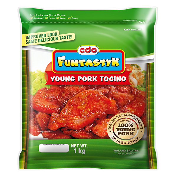 Cdo Funtastyk Young Pork Tocino 1Kg