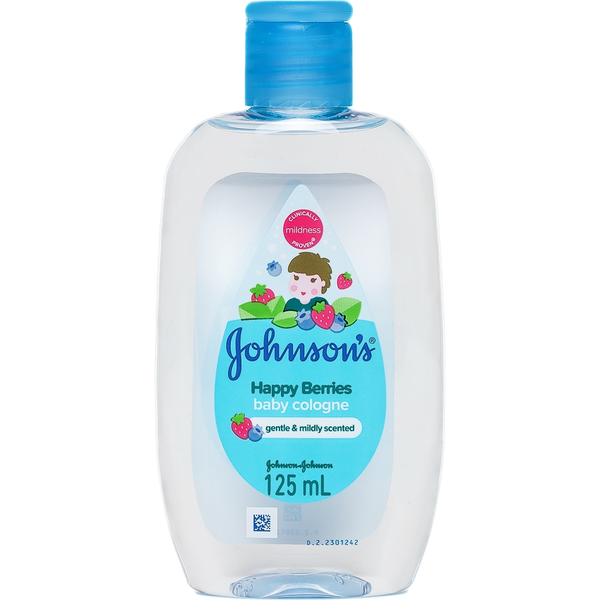 Johnson'S Baby Cologne Happy Berries 125Ml