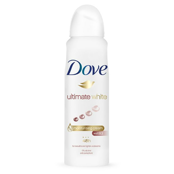 Dove Deo Spray Ultimate White 150Ml
