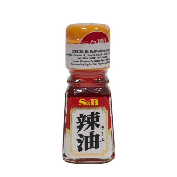 S & B Chili Oil 31g