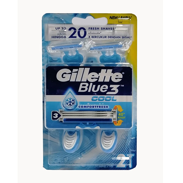 Gillette Razor Blue3 Cool 2pcs
