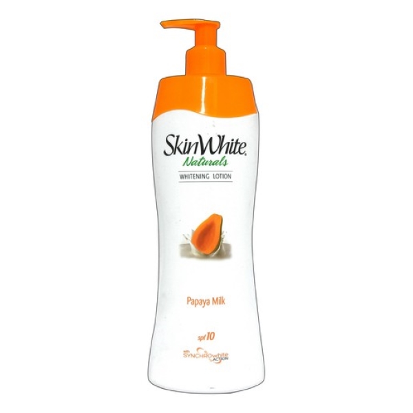Skinwhite Naturals Papaya Milk Lotion SPF10 Pump 350ml