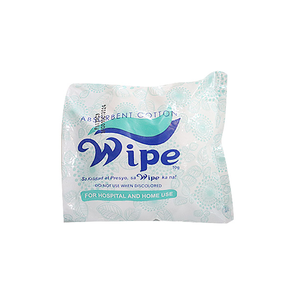 Wipe Absorbent Cotton 10g