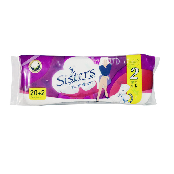 Sisters Pantyliner Budget 20pcs