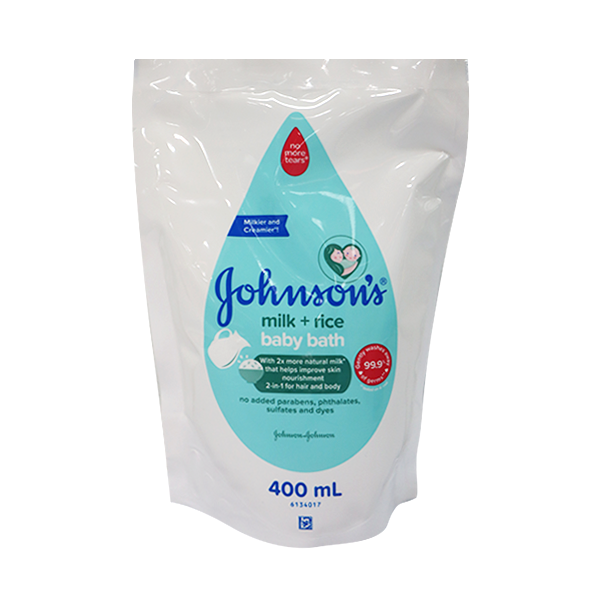Johnson's Milk + Rice Baby Bath 400ml