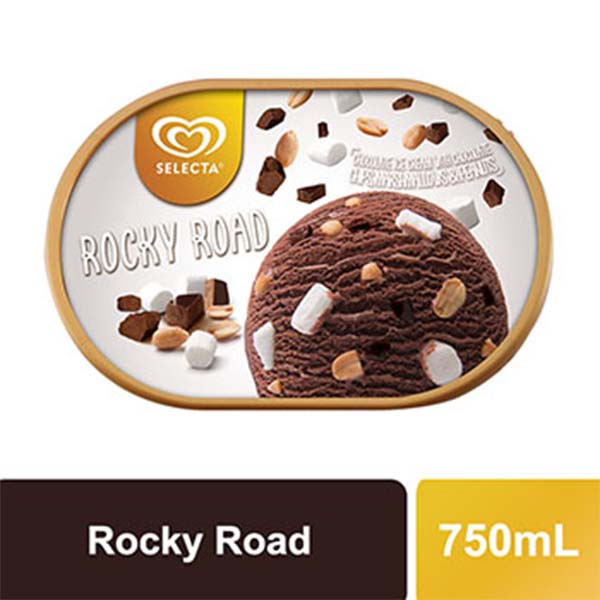 Selecta Supreme Very Rocky Road Ice Cream 750ml