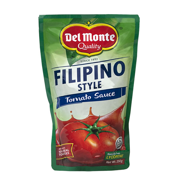 Del Monte Tomato Sauce Filipino Style Sup Royce 250g