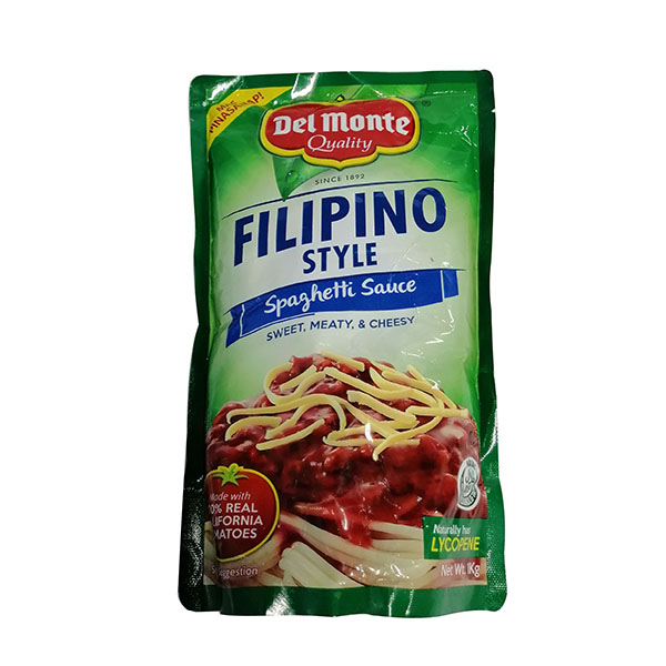 Del Monte Spaghetti Sauce Filipino Style Sup Royce 1kg