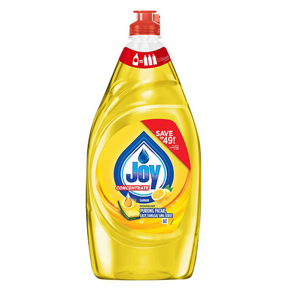 Joy Dishwashing Liquid Lemon Bottle 790ml