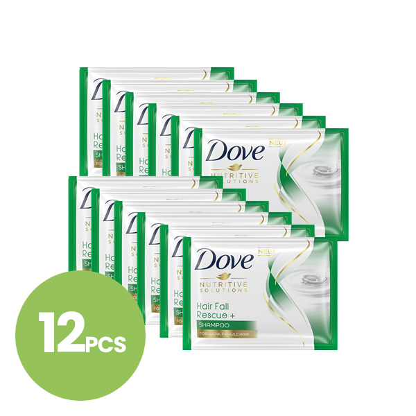 Dove Shampoo Hairfall Rescue Plus 10ml - 12pcs