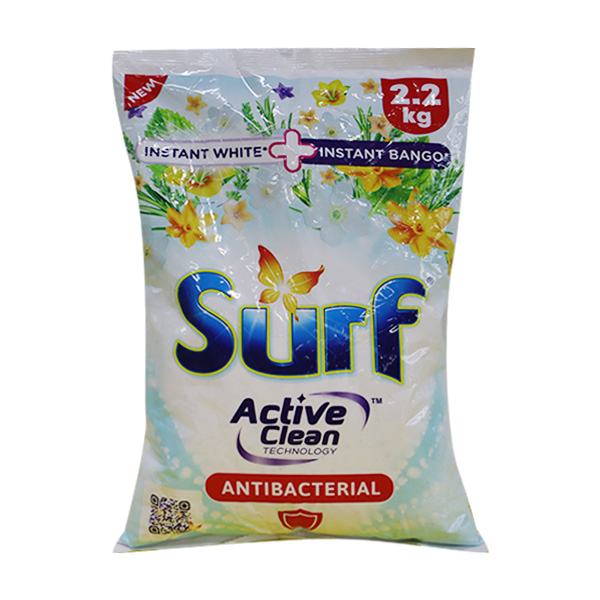 Surf Powder Active Clean Antibac 2.2kg