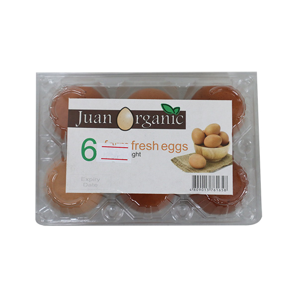 Juan Organic Eggs 6's