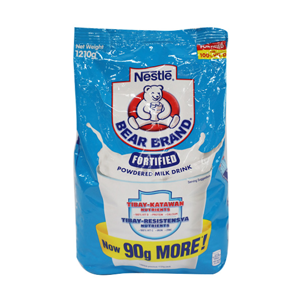 Nestle Bear Brand Fortified Powdered Milk Drink 1210g