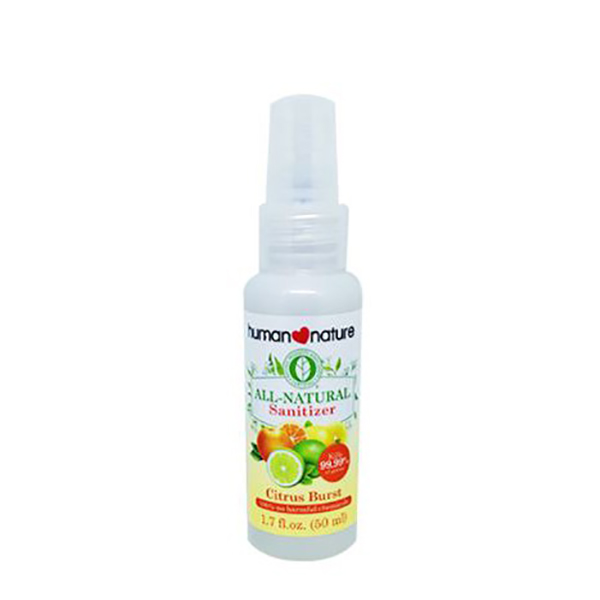 Human Nature Hand Sanitizer Citrus Burst 50Ml
