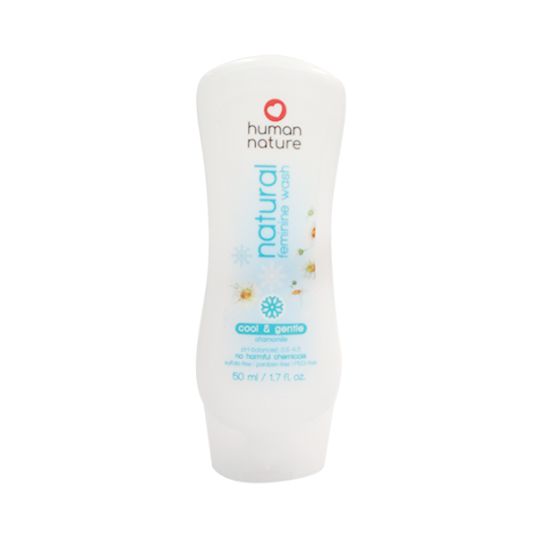 Human Nature Cool & Gentle Chamomile Natural Feminine Wash 50ml