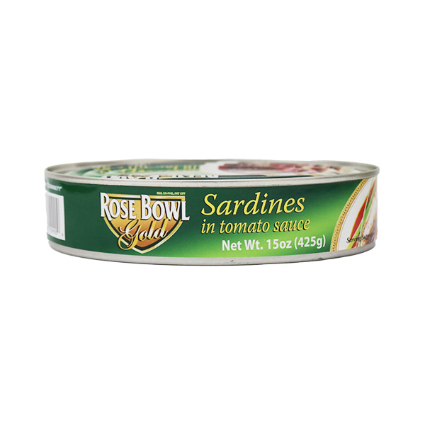Rose Bowl Gold Sardines in Tomato Sauce 425g