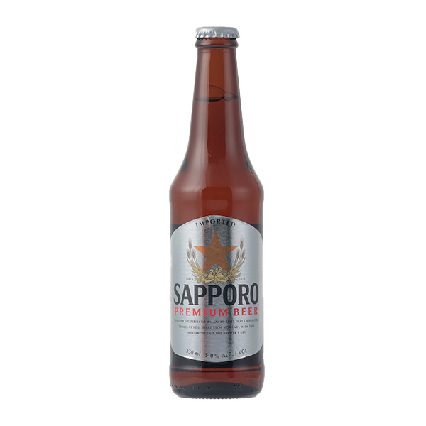 Sapporo Premium Beer Bottle 330ml