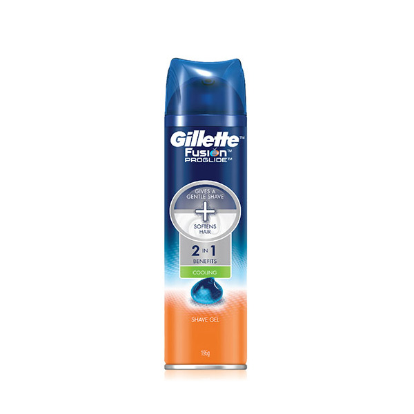 Gillette Fusion Proglide Cooling Shave Gel 195g