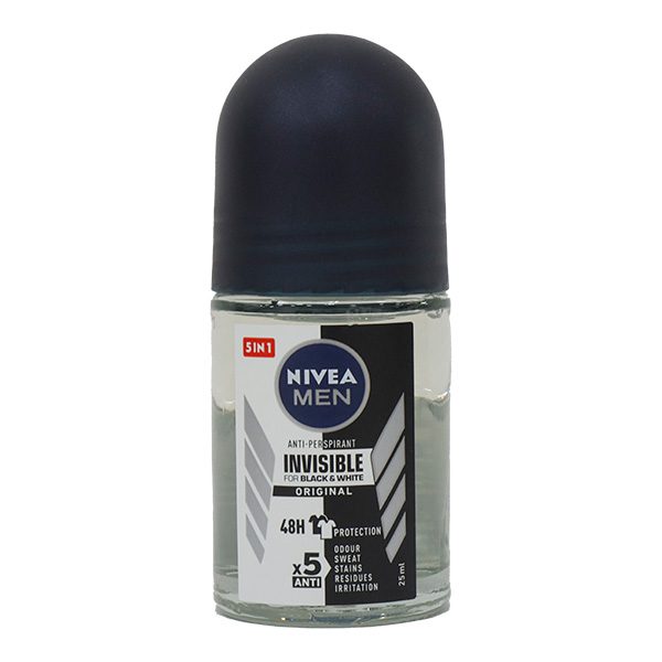 Nivea Men Black & White Roll-On 25ml
