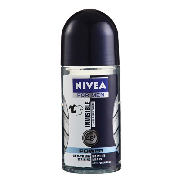 Nivea For Men Black & White Power Roll-On 50Ml