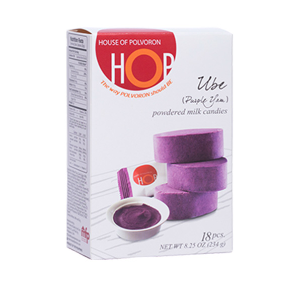 HOP Polvoron Purple Yum 18's Box 234g