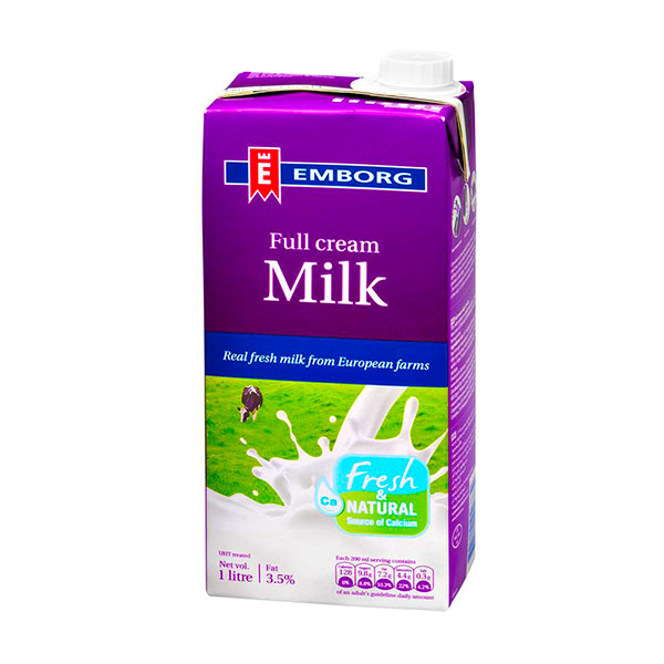 Emborg Full Cream Milk 1L