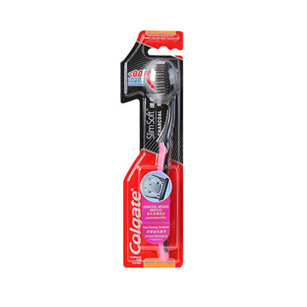 Colgate Slim Soft Charcoal Toothbrush