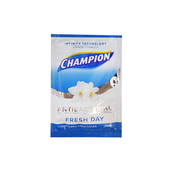 Champion Fabric Softener Antibacterial Fresh Day 28ml