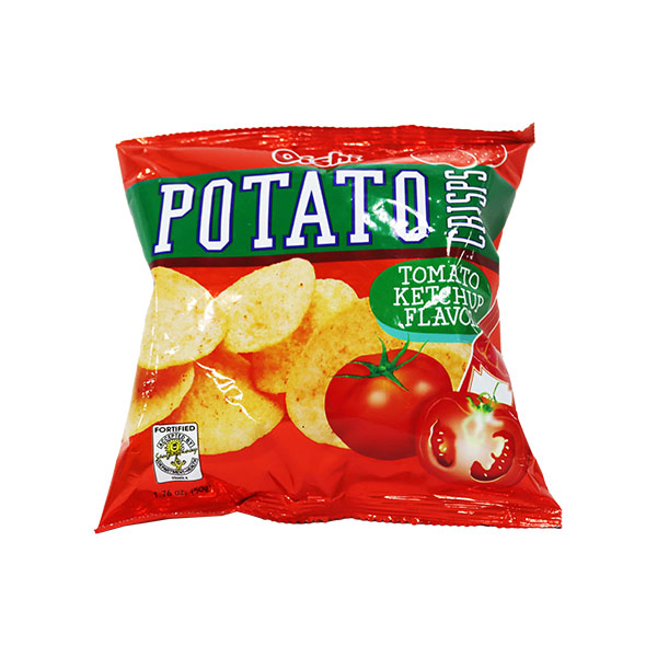 Potato Crisps Tomato Ketchup Flavor 50g