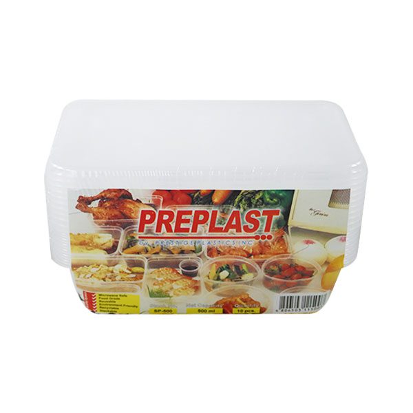 Pres Disposable Food Container 20/10's