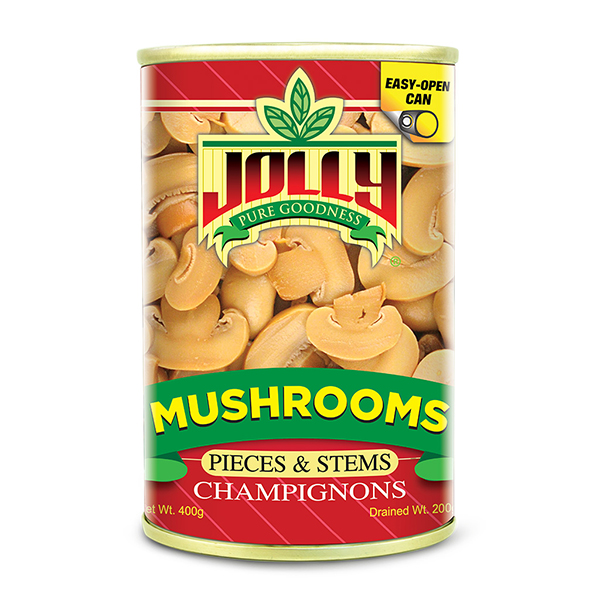 Jolly Mushroom Pieces and Stems 400g
