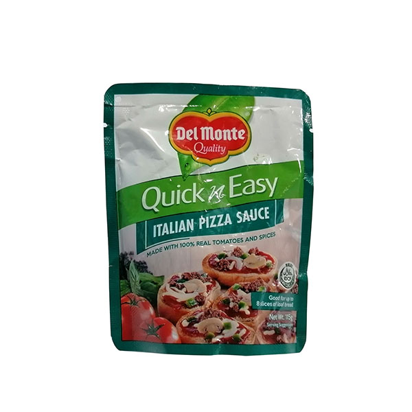 Del Monte Pizzz Sauce Classic Italian 115G