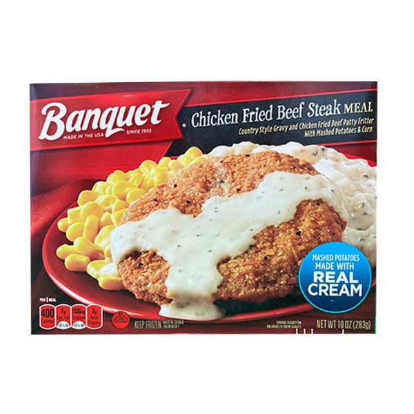 Banquet Chicken Fried Beef Steak
